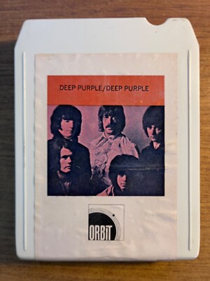 DEEP PURPLE DEEP PURPLE RARE VINTAGE 8 TRACK TAPE TESTED LATE NITE BARGAIN!