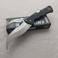 Cold Steel Black Talon II 2 Lockback Folding S35VN Steel Pocket Knife 22B