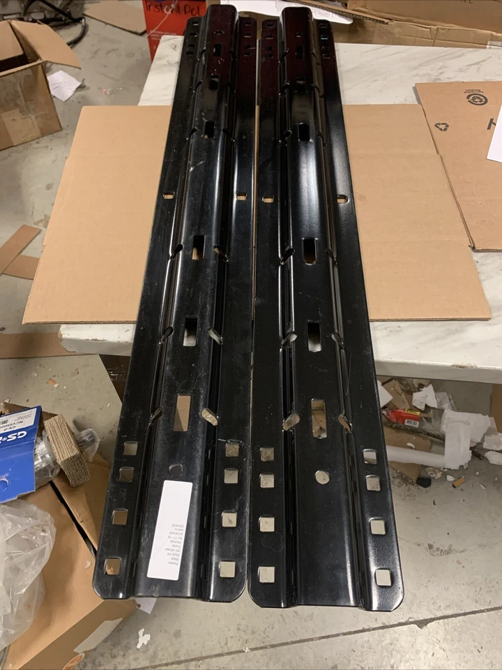 Trilhos de base Reese para engates de reboque de 5ª roda para 11-19 silverado sierra 2500HD - Imagem 4 de 4