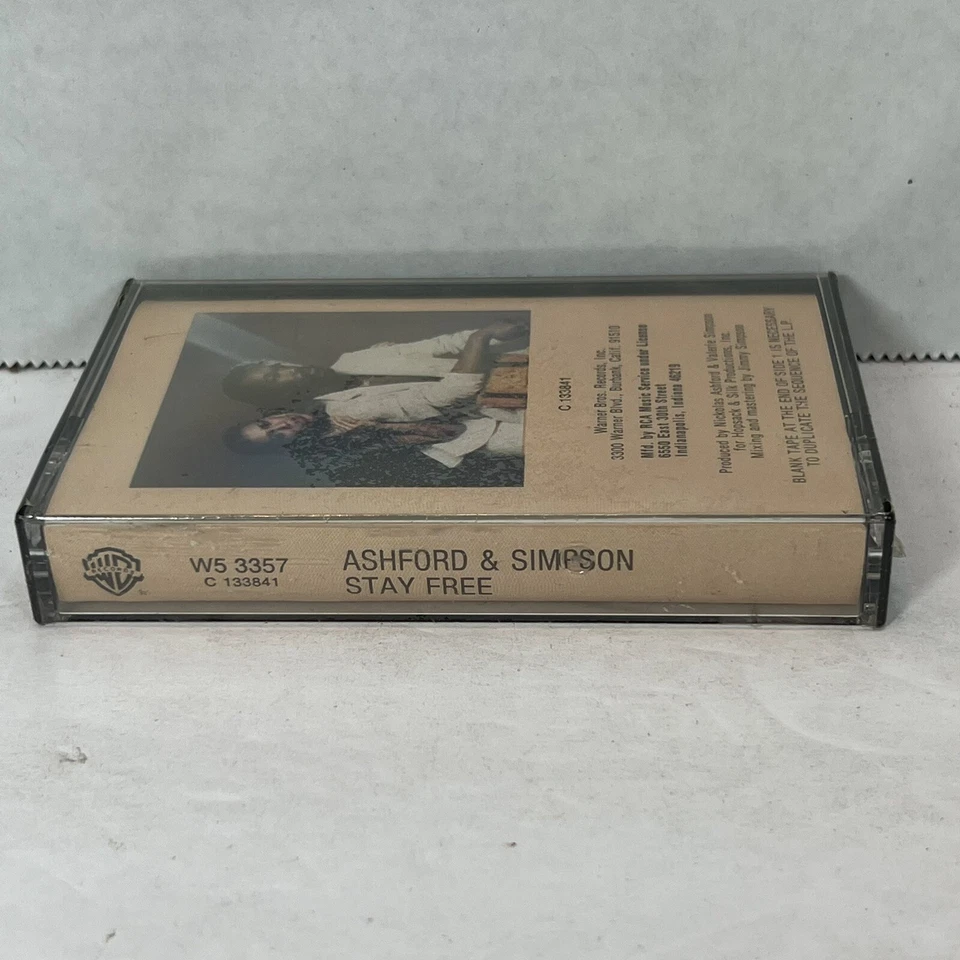 ASHFORD & SIMPSON - STAY FREE 1979 CASSETTE TAPE SEALED W5 3357 C 133841 - Image 3 of 3