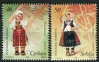 0176 SERBIA 2008 - Children`s Folk Costumes - MNH(**) Set