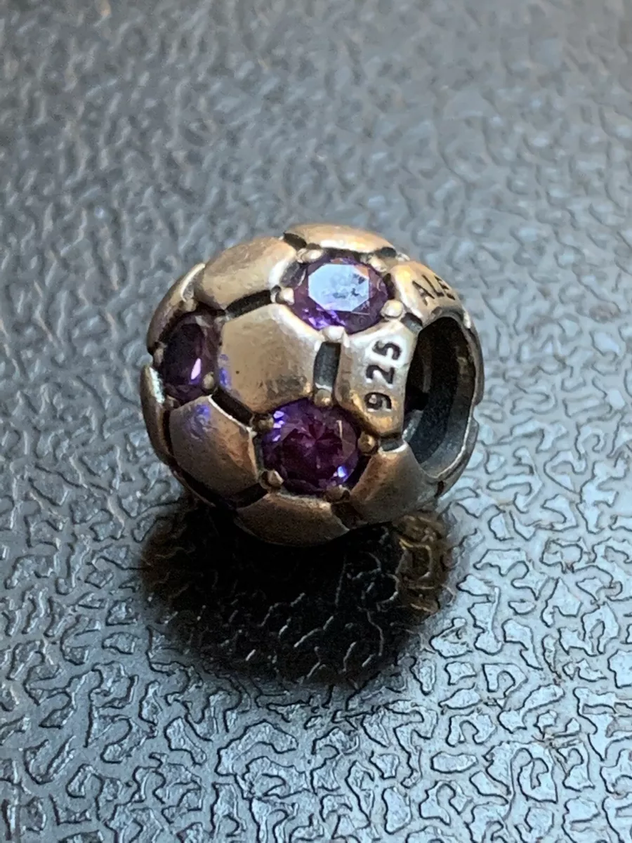 Soccer pandora charm sale