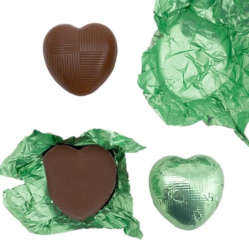 Milk Chocolate Foil Wrapped Hearts (x82 Hearts) - Picture 22 of 46