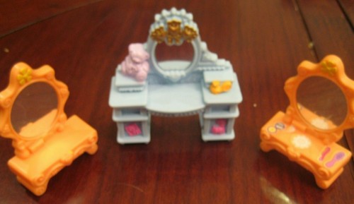 Keenway Dollhouse Home Sweet set furniture LOT kitchen bathroom Living Room Bath - Picture 11 of 12