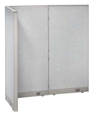 GOF L-Shaped Office Partition Set, Room Divider, 36''D x 60''W x 72''H