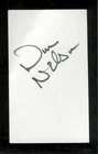 DON NELSON Autograph 3x5 Index Card Signed Basketball Player Authentic Auto