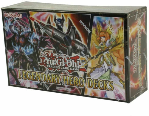 Yugioh Legendary Hero Decks Box Set - Nordic, Destiny HERO, Phantom Knights - Picture 1 of 1