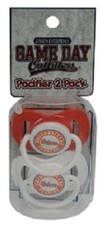 Florida Gators Baby Pacifiers 2 Pack NEW GameDay Infant Newborn Packie