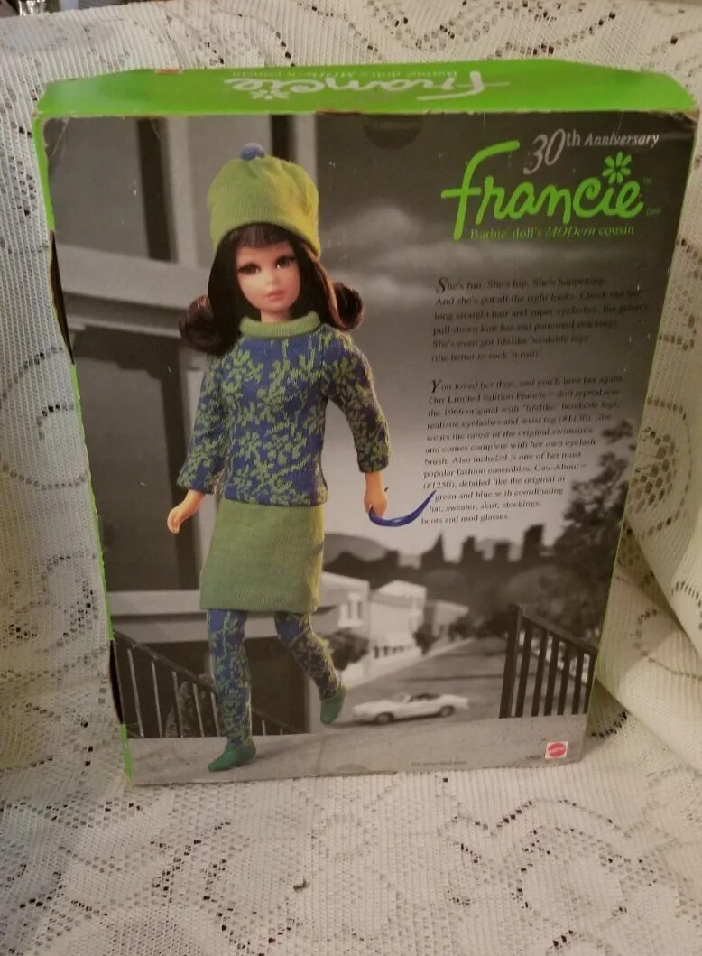 NRFB Francie 30th Anniversary Barbie doll friend limited edition