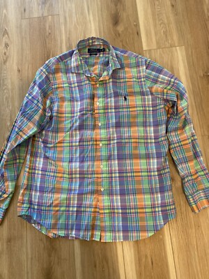ralph lauren easy care dress shirt Slim Fit Easy Care Shirt for Men