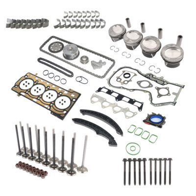 Kolben & Steuerkettensatz Für Audi Skoda VW Seat Golf 1.4 R4 16V TSI CAV CAX CTH