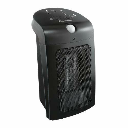 NEW Comfort Zone Black 800 Watt Home Office RV Small Electric Fan Space  Heater | eBay
