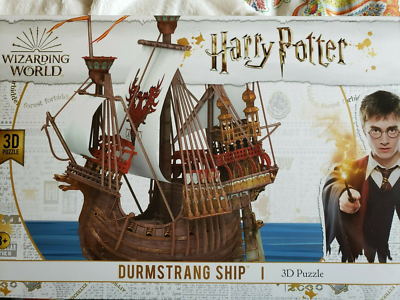 Harry Potter Durmstrang Ship I 3D Puzzle Wizarding World NEW