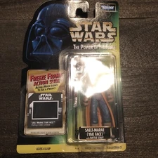Kenner Saelt-Marae Yak Face With Battle Staff Action Figure w/ Freeze Frame 