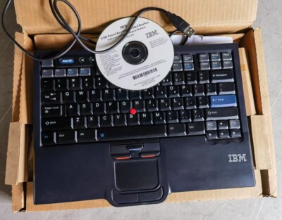 Original Lenovo IBM SK-8845 UltraNav USB Wired Keyboard TrackPoint