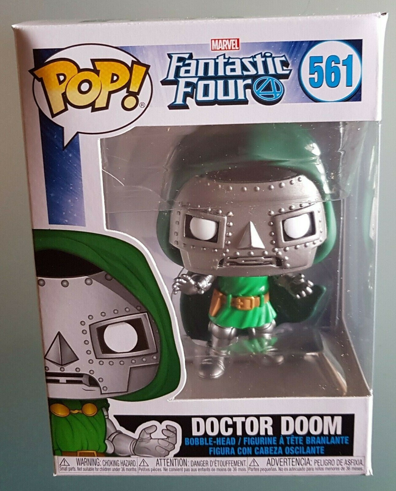 Doctor Doom Funko Pop Fantastic Four Figure