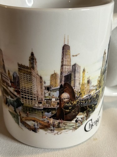 Chicago Now Coffee Mug Tea Cup Windy City Chicago City Scape - Picture 6 of 14