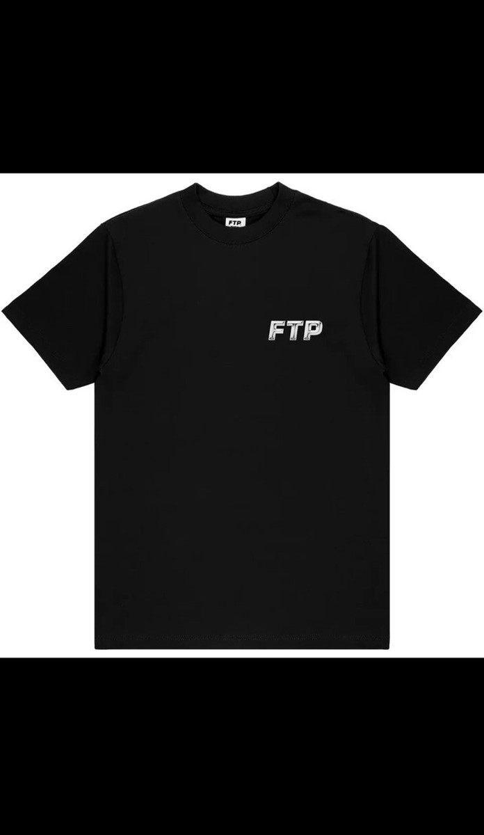 FTP ロゴ スウェット トレーナー 黒　pixel logo FTP ロゴ スウェット トレーナー 黒pixel logo large