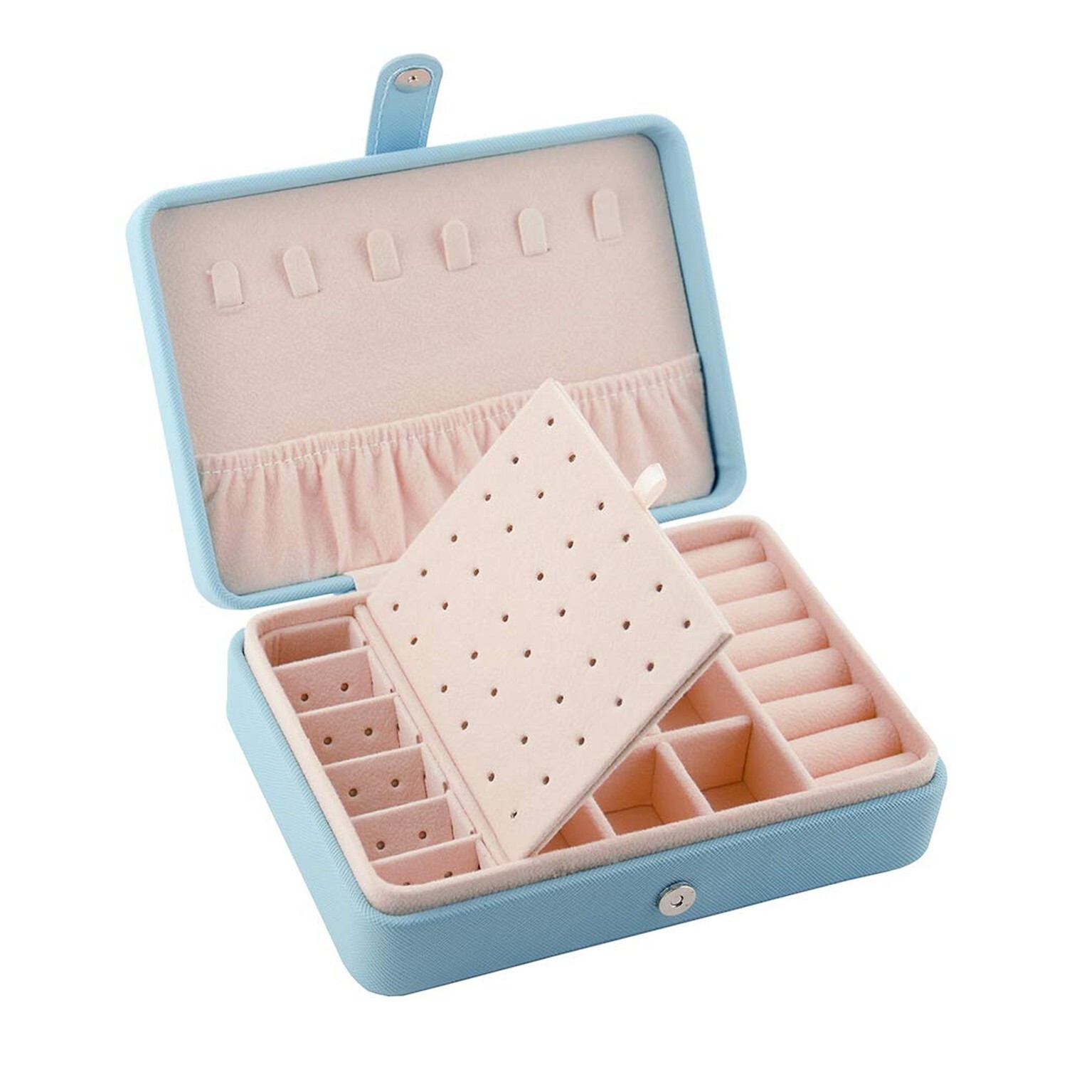 Elegant Jewelry Organizer Box for Necklaces Earrings Rings & Accessories-image