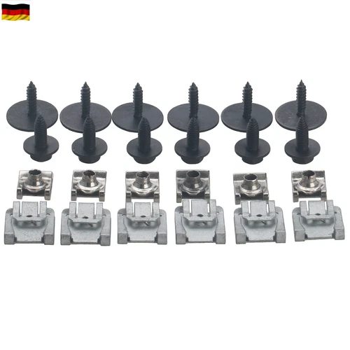 48PCS Für Mercedes Benz W203 W204 S203 S204 Unterboden Unterfahrschutz Schraube - Bild 5 von 11