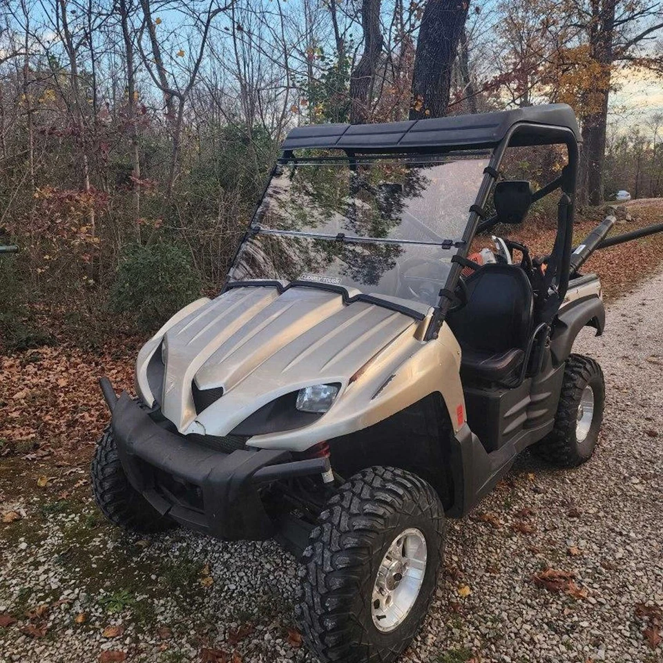 Clearly Tough Kawasaki Teryx (2009) Full Folding Windshield - Imagem 4 de 4