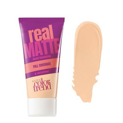 avon real matte liquid foundation