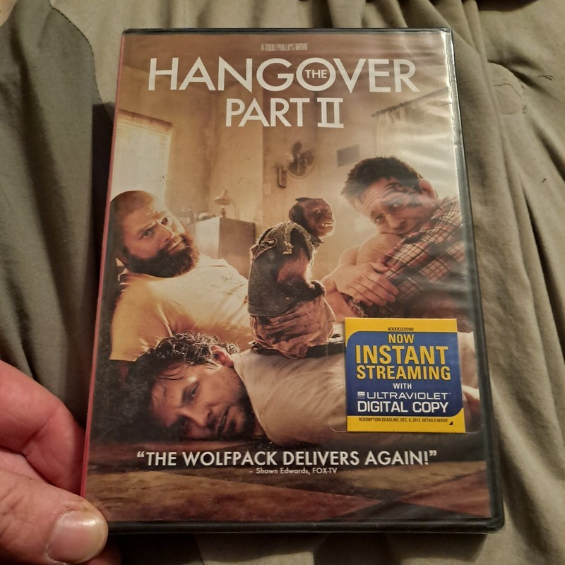 The Hangover Part II (DVD, 2011) Brand New never been opened 