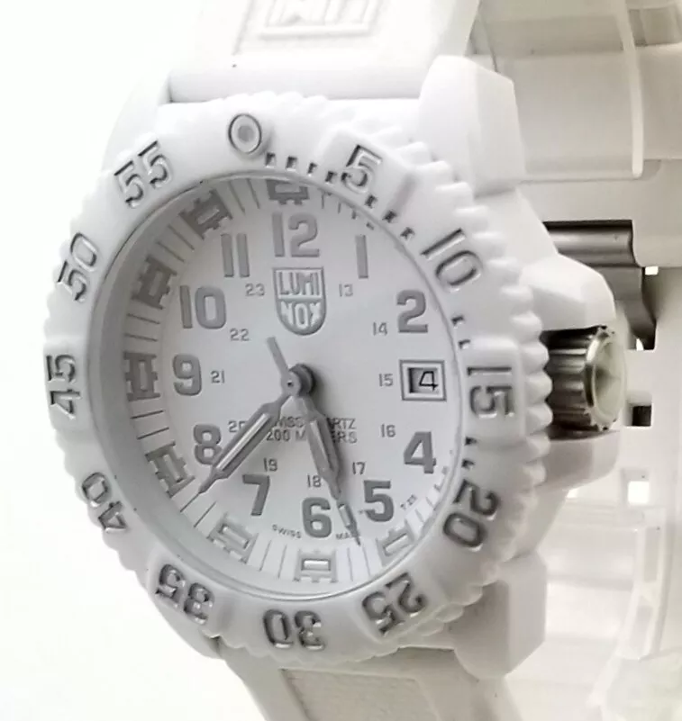 UNIQUE Unisex SWISS White Watch LUMINOX 3050/3950 | eBay