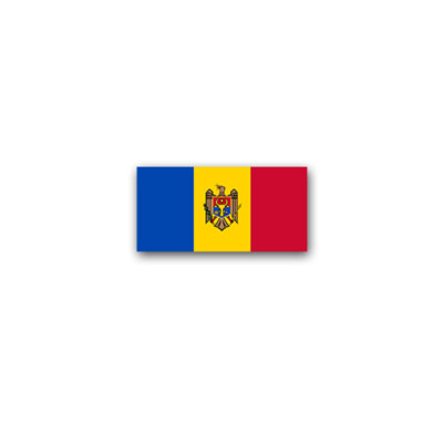 Aufkleber/Sticker Moldawien Flagge Republica Moldova Republika 7x3,5cm A3006