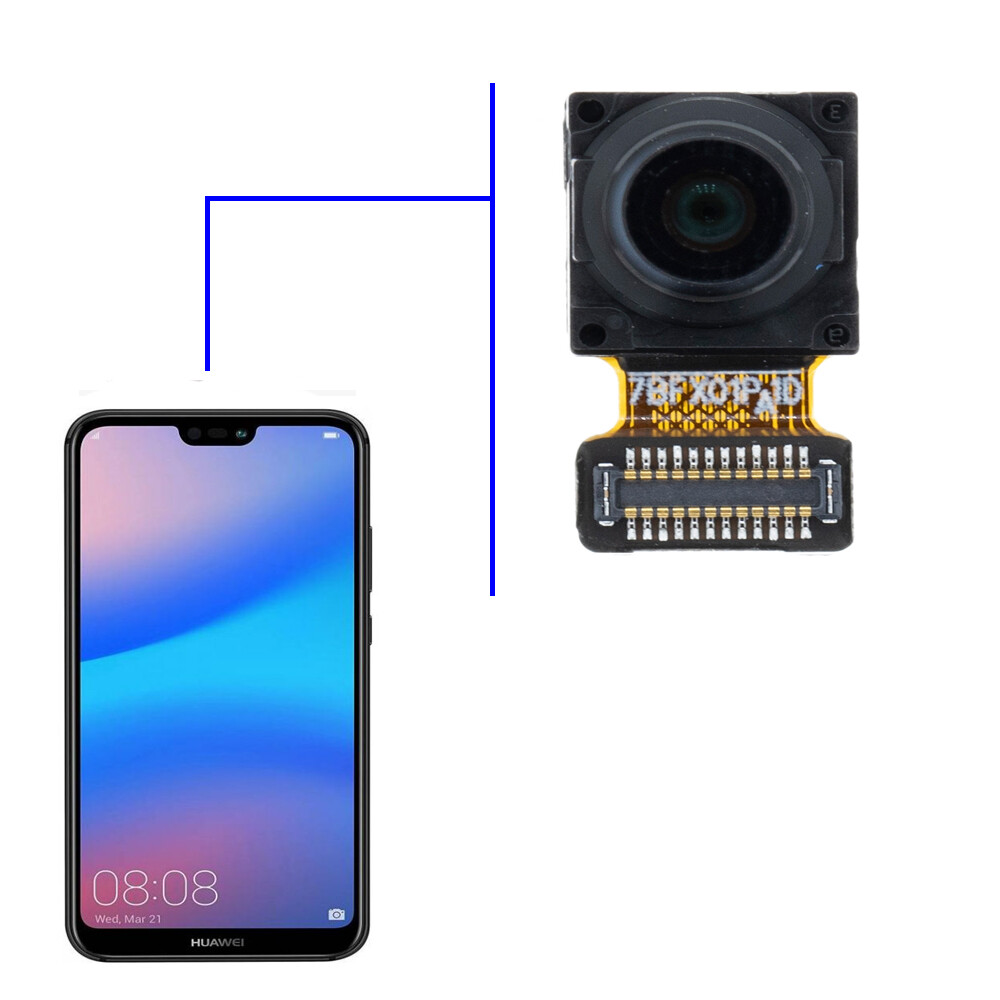 Image 2 - For Huawei P20 Lite ANE-LX3 Front Camera With Front Facing