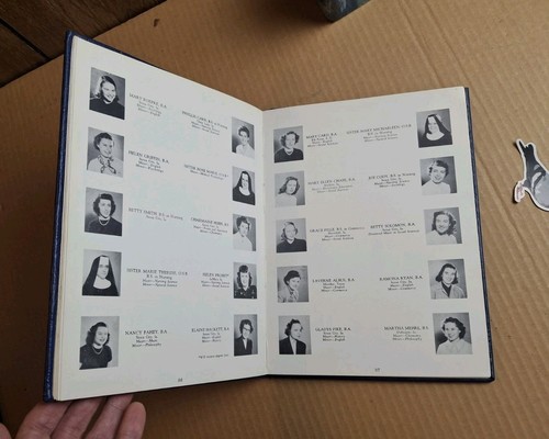 1950 BRIAR CLIFF COLLEGE YEARBOOK Sisters of Saint Francis Sioux City Iowa - Picture 12 of 13