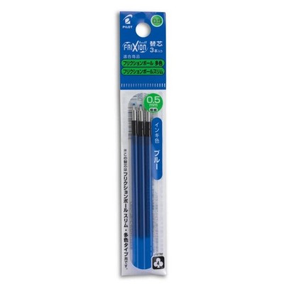 PILOT FriXion Ball 4 Tintenrollerminen blau 0,25 mm 3 St.