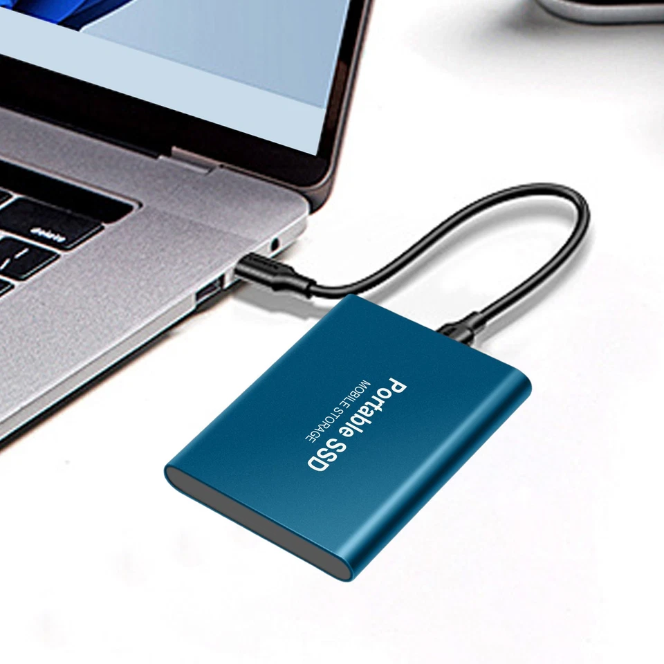 Externe PC-Festplatte, 4 TB, Hochgeschwindigkeits-Datensicherung, externer Speic - Bild 3 von 4