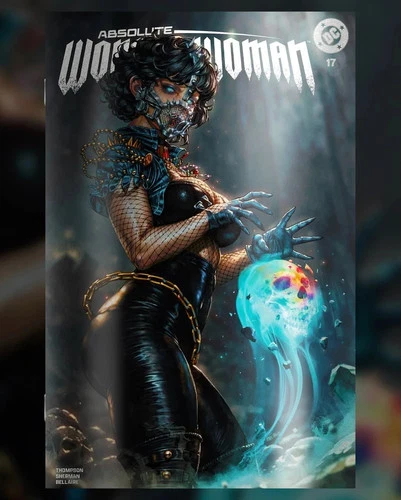 ABSOLUTE WONDER  WOMAN #17 KYUYONG EOM MEGACON  FOIL LIMITED TO 999