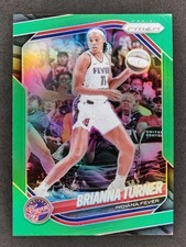 2025 Panini WNBA Prizm BRIANNA TURNER Green Prizm #105 Indiana Fever