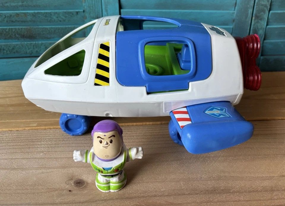 FP Disney Little People Buzz Lightyear Spaceship - Working Condition w/Buzz - Image 3 of 4