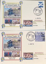 ZENIT ST PETERSBURG v RANGERS UEFA CUP FINAL 14th May 2008 FIRST DAY COVERS X2