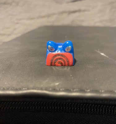 Rathcaps Custom Blue/Red Poliwhirl Keycap