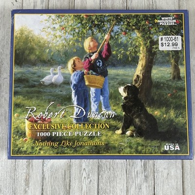 White Mountain Puzzles Robert Duncan ''Nothing Like Jonathons'' 1000 Piece Jigsaw