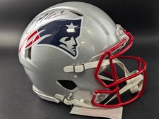Julian Edelman New England Patriots Signed Speed Authentic Helmet Fanatics