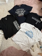 4x Herren T-Shirts Gr 3XL Paket Bekleidungspaket Kappa Angelo Litrico CAMP DAVID