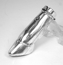 Solid Silver Cow's Paw Match Holder VERY RARE