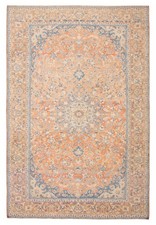 Vintage Hand-Knotted Area Rug 79 x 115 Tradit...