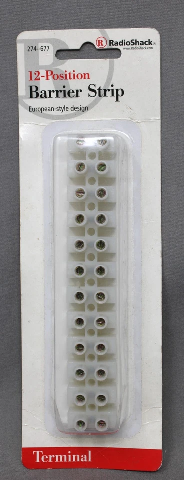 RADIO SHACK 12-Position Barrier Strip, Jumper Strip, and Banana Plug Parts Lot - Image 3 of 4