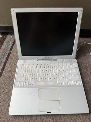 APPLE iBOOK G3 SNOW MODEL - Untested Decor Display Piece Vintage