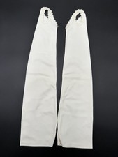 Vintage Van Raalte Long Off-White Ivory 17" Fingerless Opera Gloves