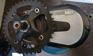 36V E-Bike Mittelmotor 250W + Display  + Schalter ca. 2700km Winora / TranzX M07