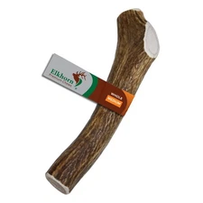 1 Piece Premium Elk Antler Whole, Medium Dog Chew Treat, USA Sourced Natural