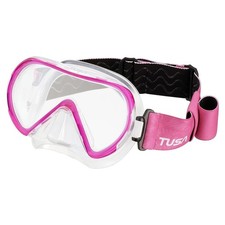 TUSA Ino Bougainvillea Pink Diving Mask with Fabric Strap M-1011F-BP 