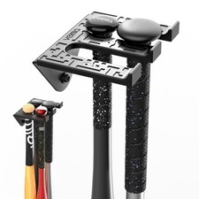 veimia Baseball Bat Holder Wall Mount, Baseball Bat Storage Rack, Holds 4 Bat...